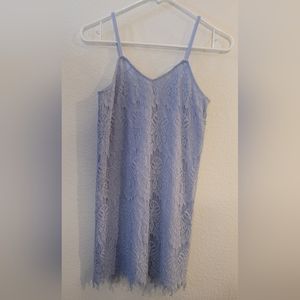 Periwinkle Lace Dress size xs nwot